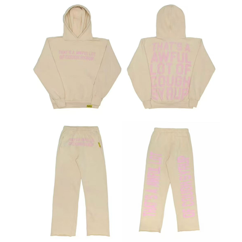 Women'S Fashion Hoodies - 26SS คอลเลคชั่นฤดูใบไม้ร่วง-ฤดูหนาว ชุดฮู้ดดี้หนานุ่มพิมพ์ลาย 