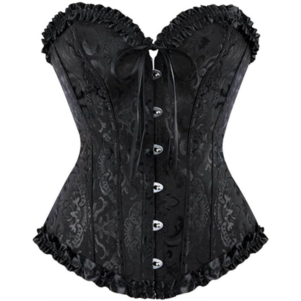 Women'S Fashion Victorian - Corset Top Plus ขนาดผู้หญิง Bustier Overbust