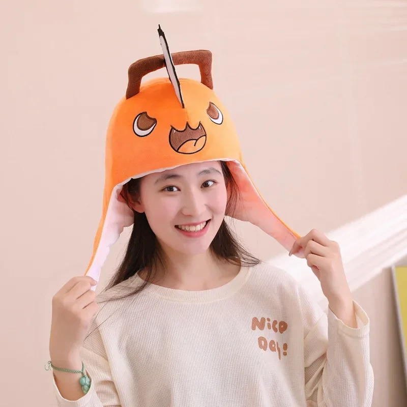 Women'S Fashion Sweatshirts - หมวกคอสเพลย์อนิเมะ Chainsaw Man Pochita สำหรับผู้ชาย ผู้หญิง
