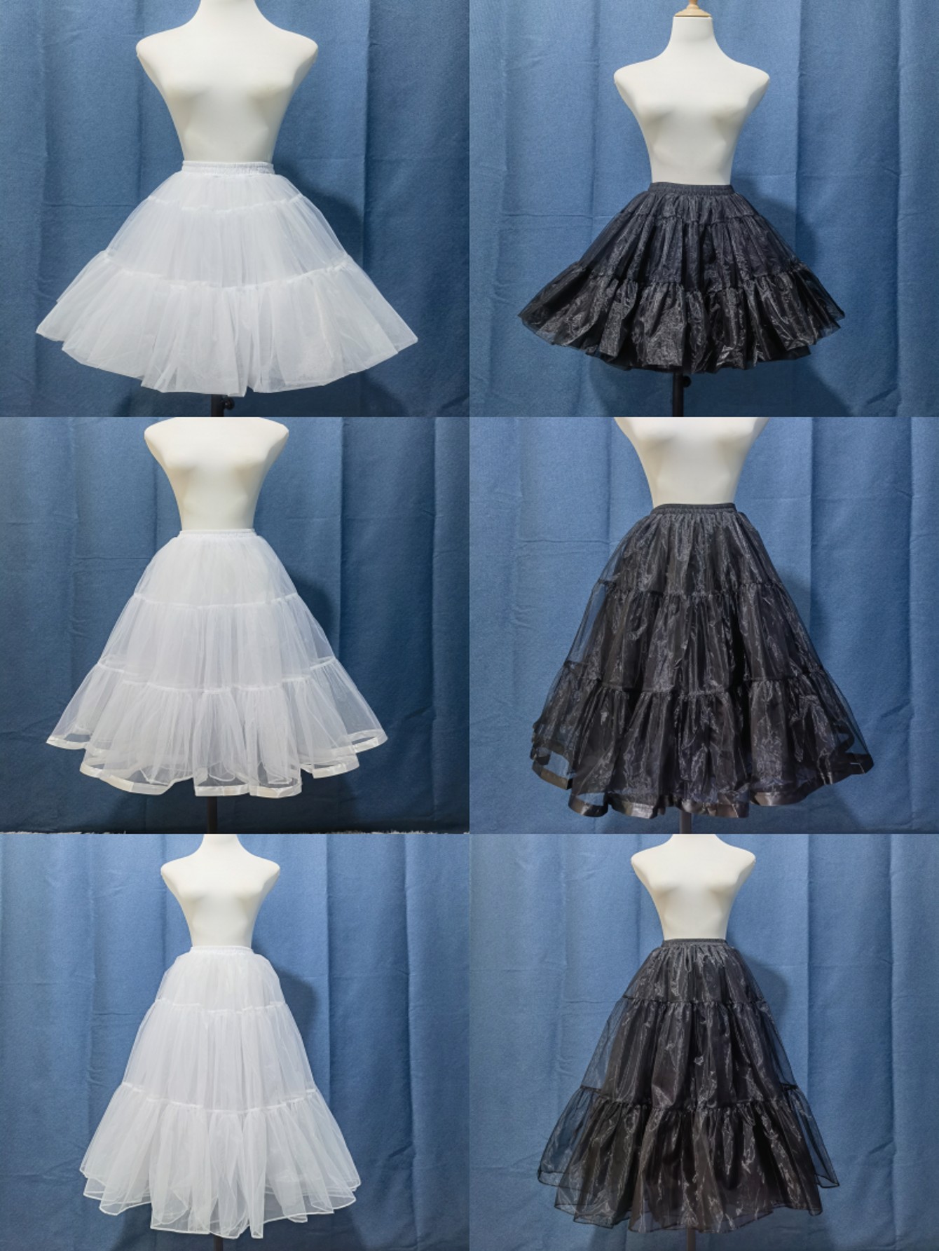 Women'S Fashion From The 60S - กระโปรงยาวพองๆ 40/60/80 ซม. กระโปรงแฟชั่นสำหรับเด็กผู้หญิง กระโปรงบัลเล่ต์ กระโปรงทรงบอลกาวน์สีพื้นสำหรับผู้หญิง