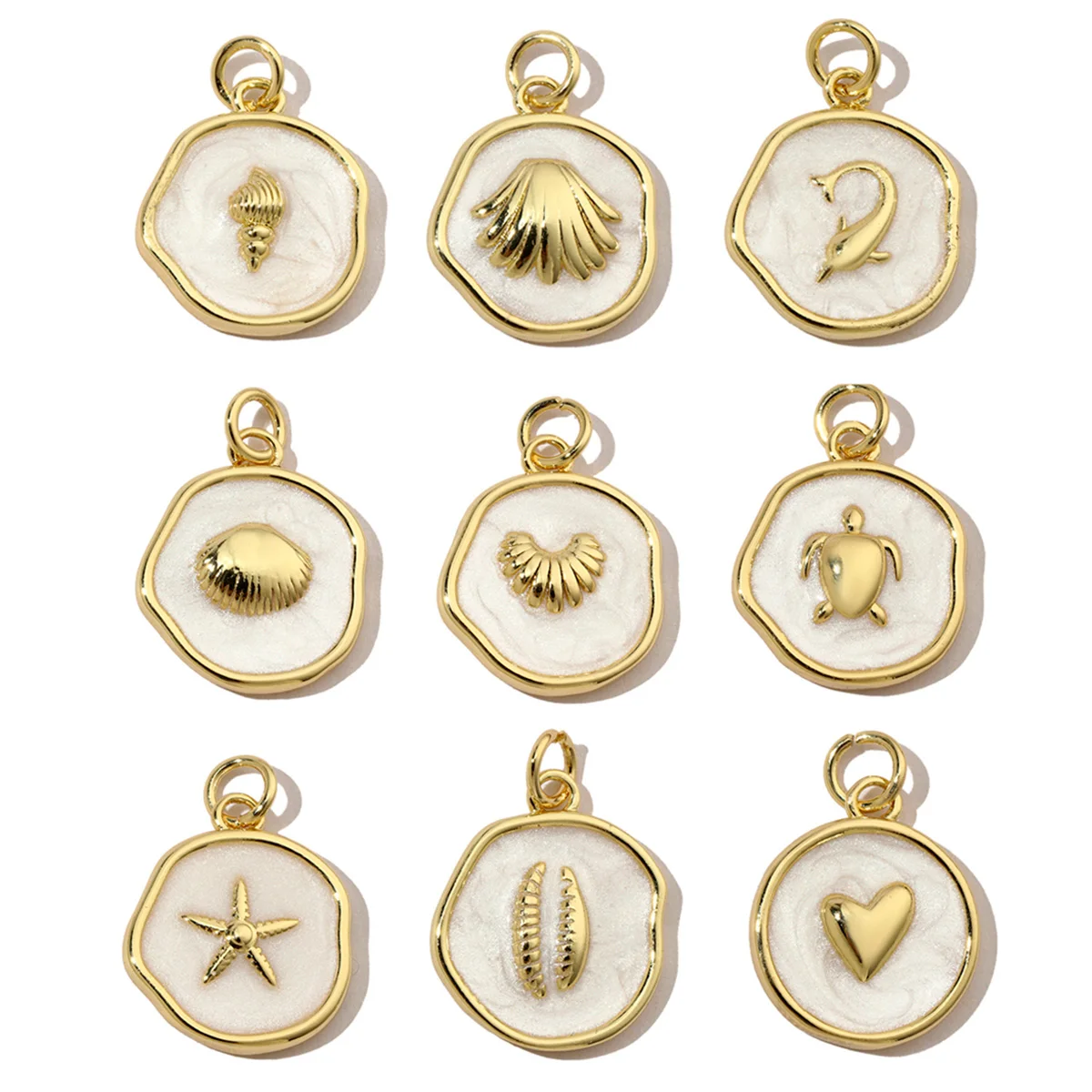 จี้ห้อยคอรูปเปลือกหอย ปลากระเบ - Women Fashion Nz บทวิจารณ์และราคา