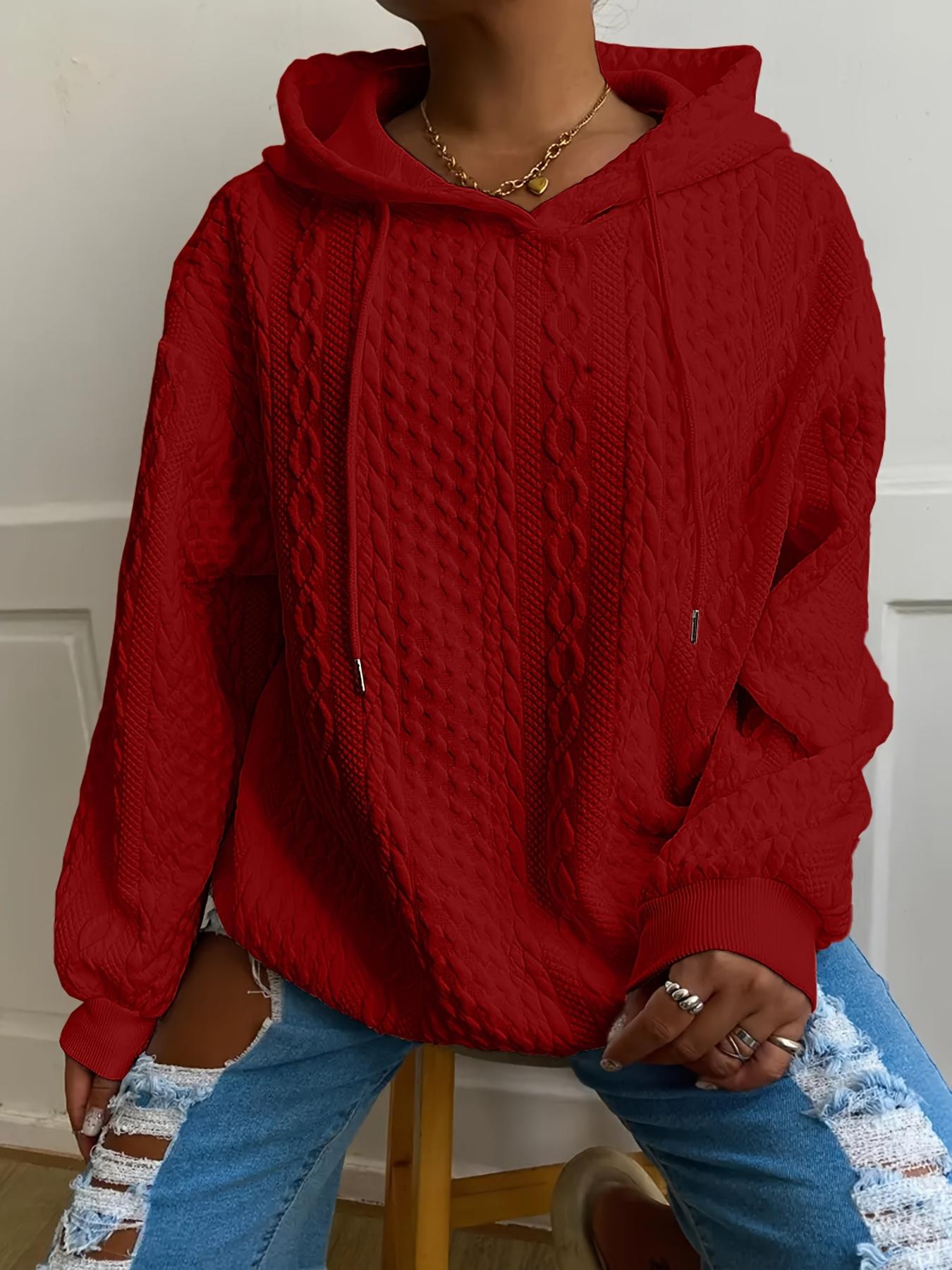 เสื้อฮู้ดแขนยาวผู้หญิงไซส์ใหญ่ - Women'S Fashion Sweatshirts บทวิจารณ์และราคา