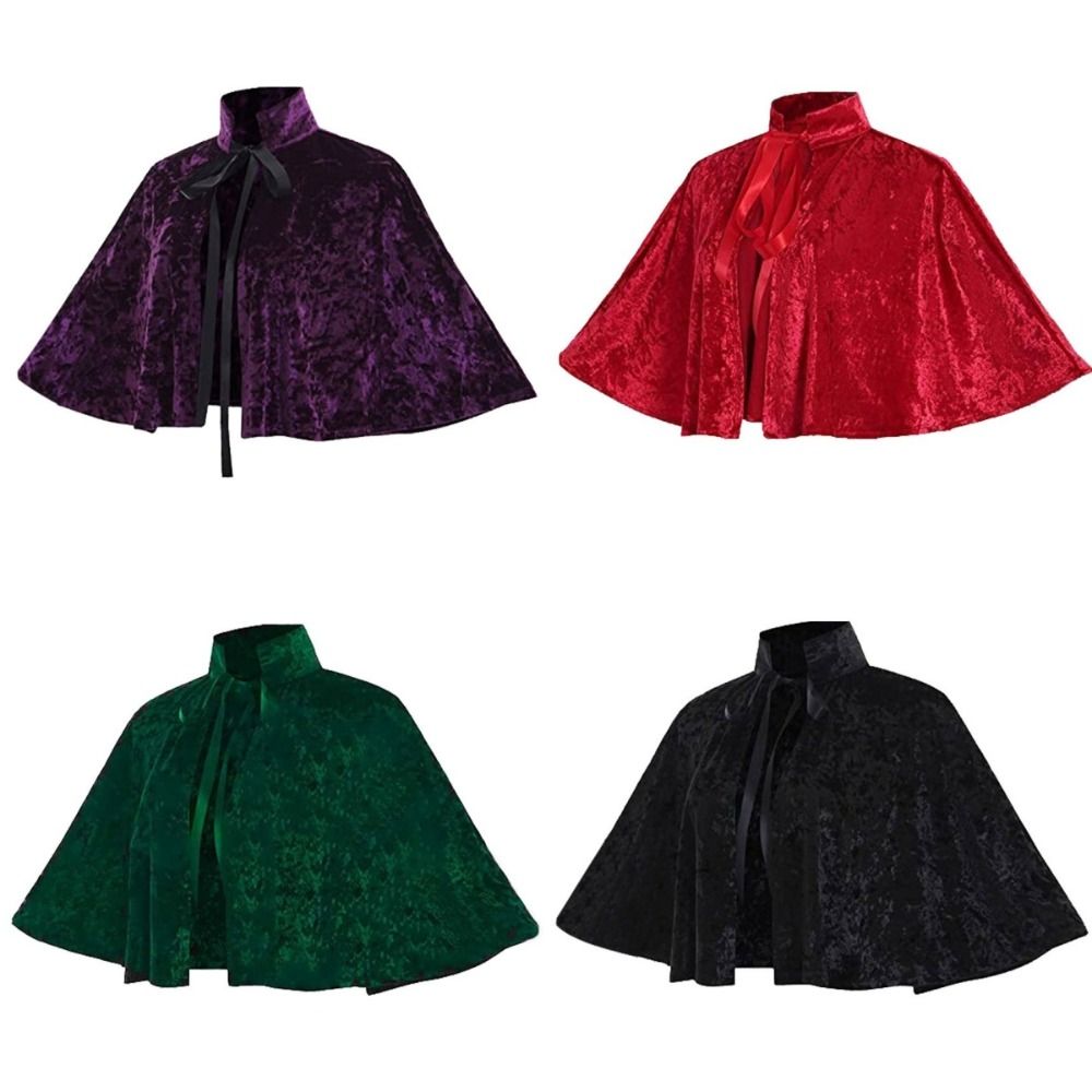 ผ้าคลุมกำมะหยี่คอสเพลย์สไตล์วิ - Women'S Fashion Victorian บทวิจารณ์และราคา
