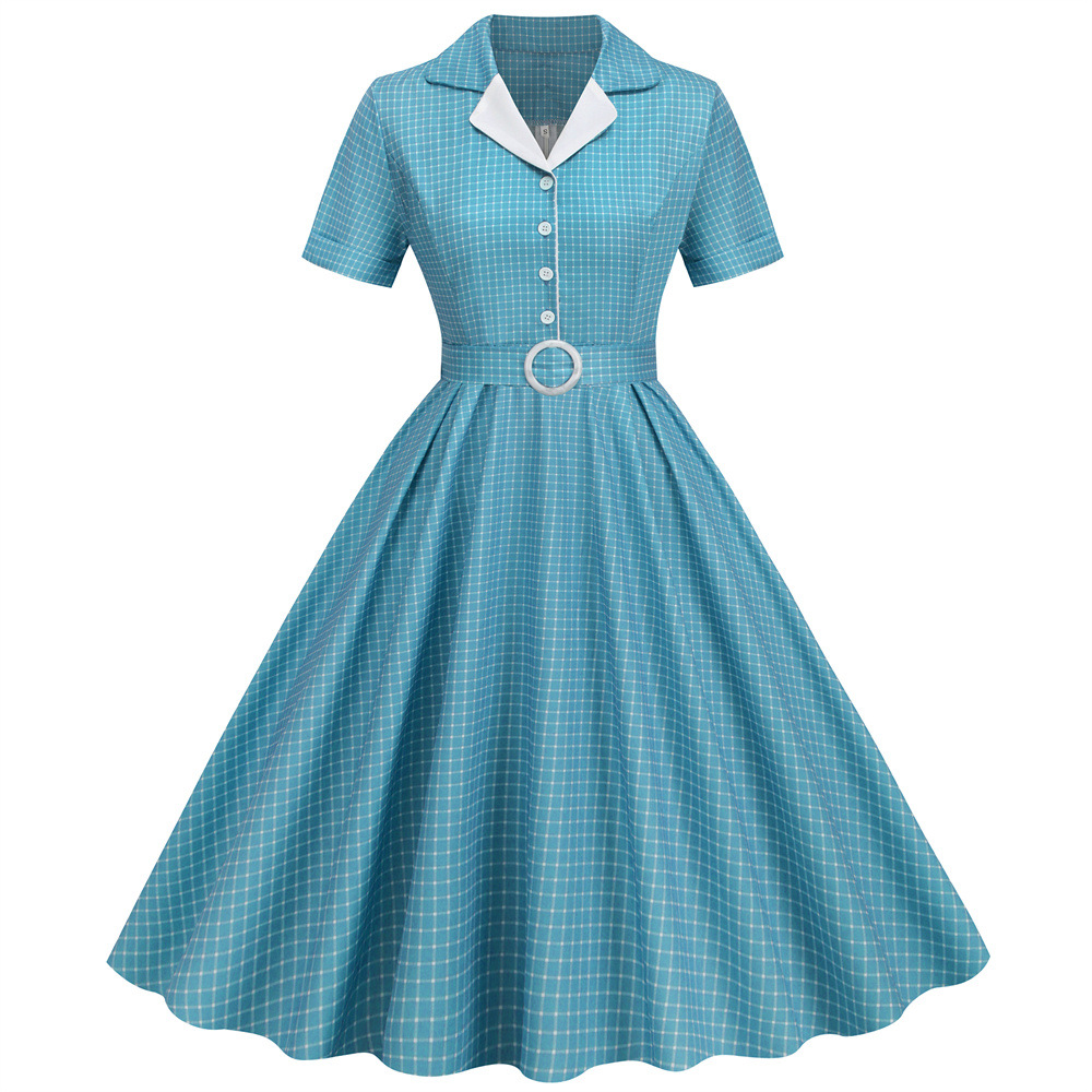 ชุดเดรสลายสก็อตสไตล์วินเทจสำหร - Women'S Fashion From The 60S บทวิจารณ์และราคา