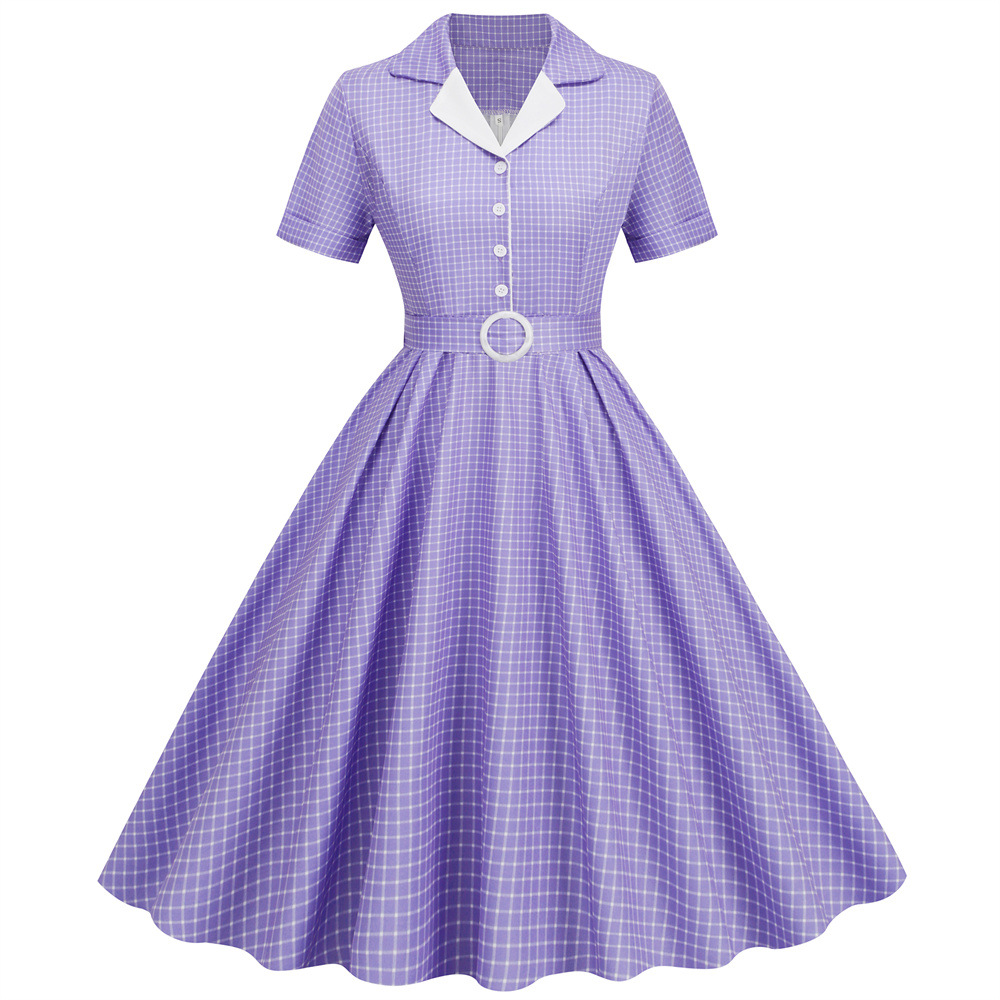 ชุดเดรสลายสก็อตสไตล์วินเทจสำหร - Women'S Fashion From The 60S บทวิจารณ์และราคา