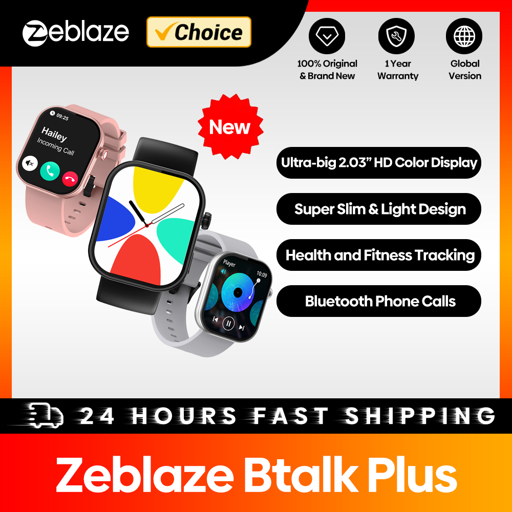 ใหม่ Zeblaze Btalk Plus โทรด้ว - Turkey Women Fashion บทวิจารณ์และราคา