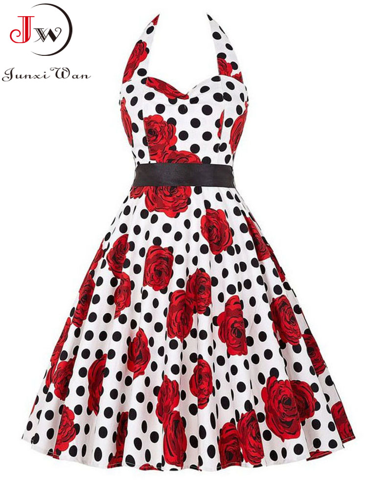 ผู้หญิงฤดูร้อนPolka Dot Vintag - Women'S Fashion From The 60S บทวิจารณ์และราคา