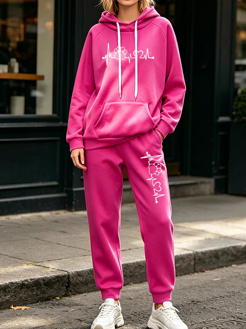 ชุดเซ็ทลำลองแฟชั่นผู้หญิง 2 ชิ - Women'S Fashion Sweatshirts บทวิจารณ์และราคา