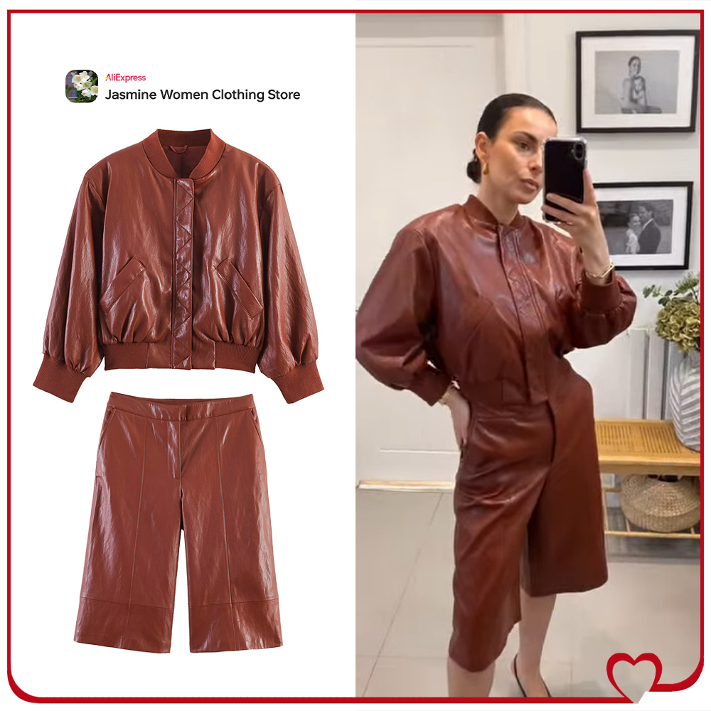 ชุดเซ็ตหนังเทียมแฟชั่นสำหรับผู - Women'S Fashion Quarter Zip บทวิจารณ์และราคา