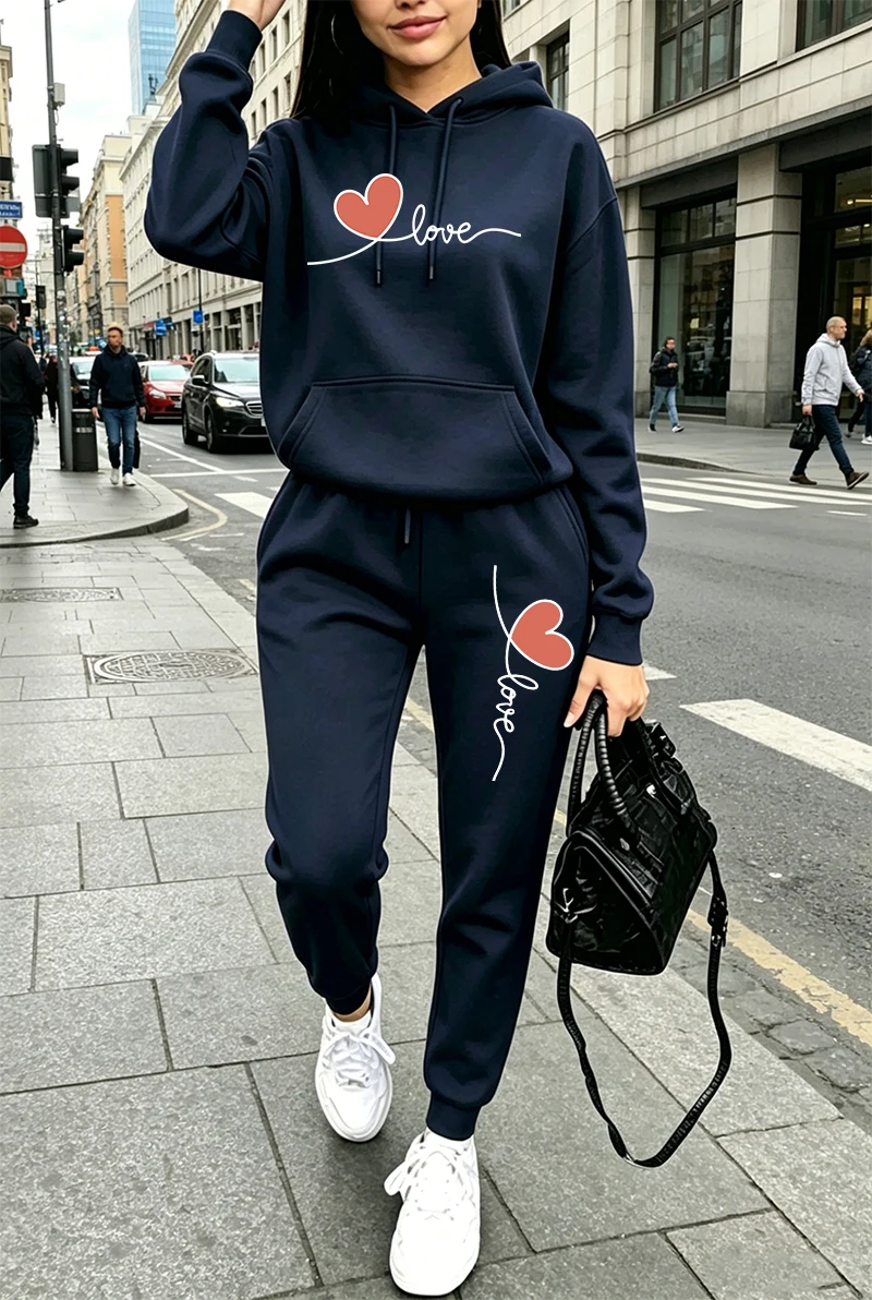 ชุดวอร์มผู้หญิงลายพิมพ์ลำลอง แ - Women'S Fashion Sweatshirts บทวิจารณ์และราคา