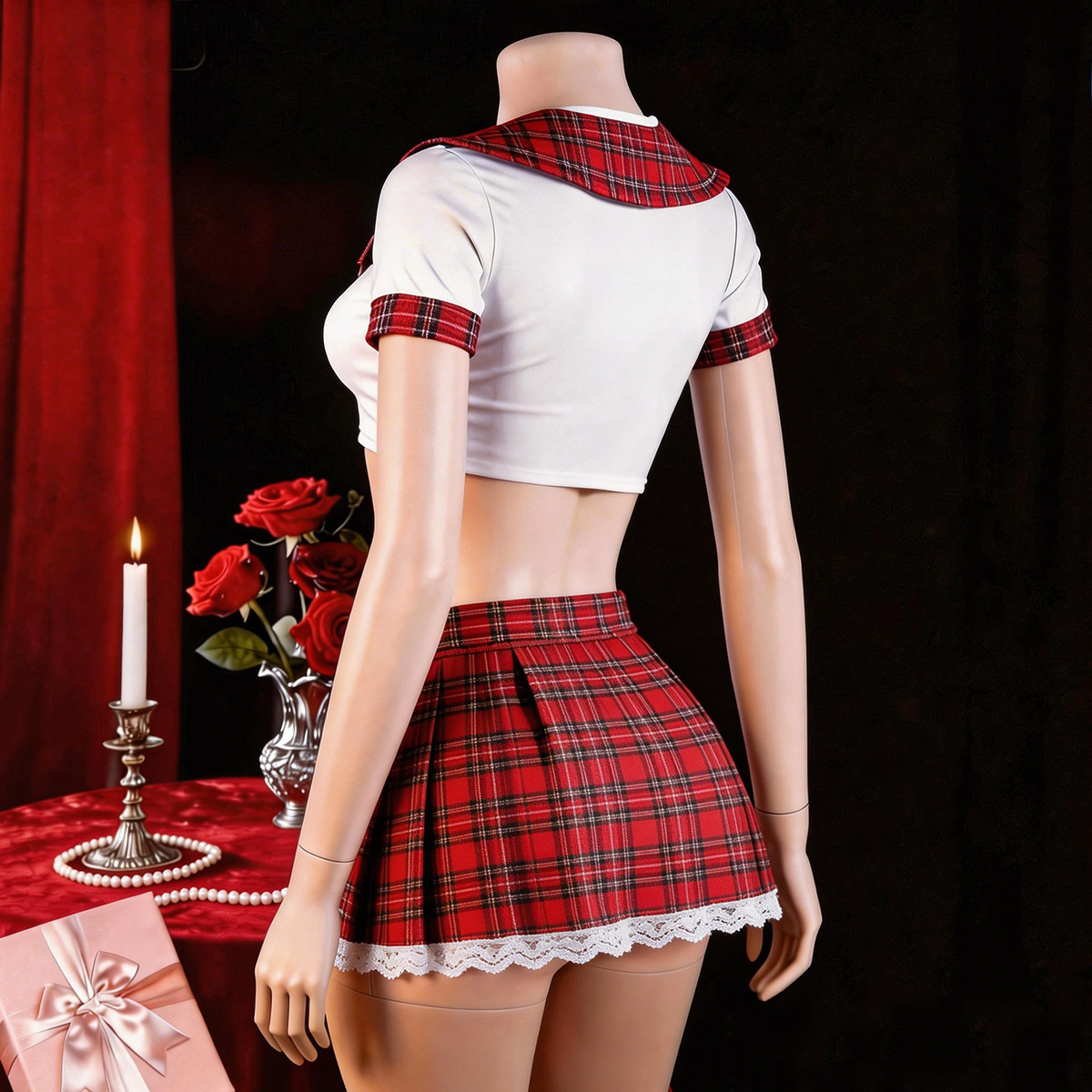 ชุดชั้นในเซ็กซี่สีแดง ชุดนอนวา - Women Fashion Reddit บทวิจารณ์และราคา