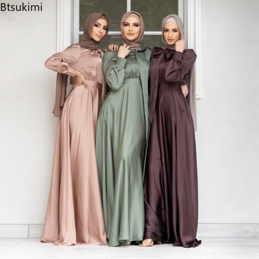 Elegant ชุดซาตินสําหรับผู้หญิง - Turkey Women Fashion บทวิจารณ์และราคา